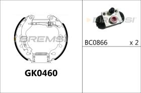 Bremsi GK0460 - KIT PREM. ZAPATA | FAST SHOES KIT