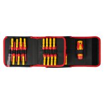 JBM 54562 - SET DE DESTORNILLADORES INTERCAMBIABLES AISLADOS 25 PCS