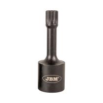 JBM 16718 - 1/2' VASO DE IMPACTO ESPECIAL PARA TORNILLOS SPLINE (XZN) M