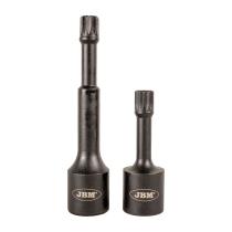 JBM 16720 - 1/2' VASOS DE IMPACTO ESPECIAL PARA TORNILLOS SPLINE (XZN)