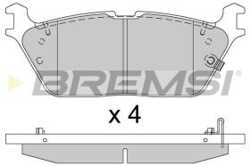 Bremsi BP4007 - PASTTILLA DE  FRENO | BRAKE PADS