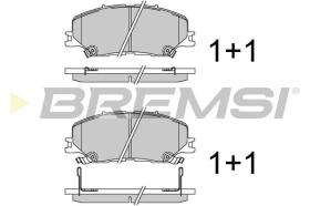 Bremsi BP4008 - PASTILLA DE FRENO | BRAKE PADS