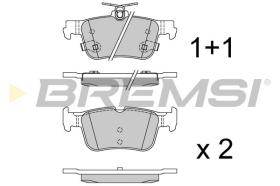Bremsi BP4014 - PASTIGLIE FRENO | BRAKE PADS