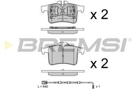 Bremsi BP4015 - PASTILLA DE FRENO | BRAKE PADS