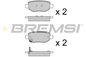 Bremsi BP4018 - PASTILLA DE FRENO | BRAKE PADS