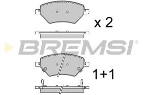 Bremsi BP4020 - PASTILLA DE FRENO | BRAKE PADS
