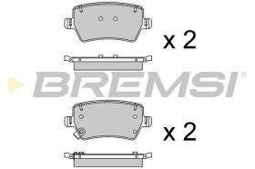 Bremsi BP4021 - PASTTILLA DE  FRENO | BRAKE PADS