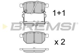 Bremsi BP4026 - PASTILLA DE FRENO | BRAKE PADS