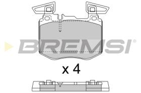 Bremsi BP4029CE - PASTIGLIE FRENO | BRAKE PADS