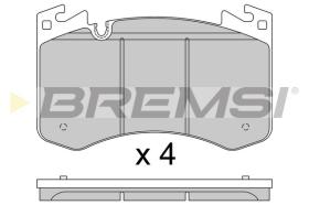 Bremsi BP4034CE - PASTTILLA DE  FRENO | BRAKE PADS