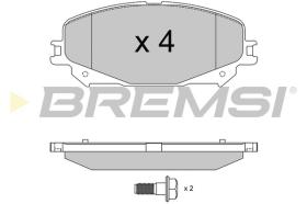 Bremsi BP4037 - PASTIGLIE FRENO | BRAKE PADS