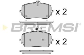 Bremsi BP4038 - PASTILLA DE FRENO | BRAKE PADS
