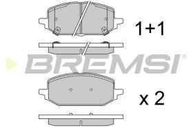 Bremsi BP4040 - PASTIGLIE FRENO | BRAKE PADS