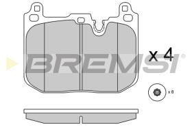 Bremsi BP4044 - PASTTILLA DE  FRENO | BRAKE PADS