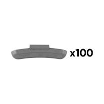 JBM 54663 - CAJA DE 100 CONTRAPESAS ZINC GRAPA 40GR. ESPECIAL LLANTA UNI