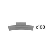 JBM 54674 - CAJA DE 100 CONTRAPESAS ZINC GRAPA 40GR. ESPECIAL LLANTA ALE