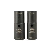 JBM 54734 - SET DE 2 VASOS DE IMPACTO 1/2' PARA  LLANTAS DE ALUMINIO DE