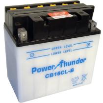 BATERIAS 0616401P - BATERíA POWER THUNDER CB16CL-B CONVENCIONAL