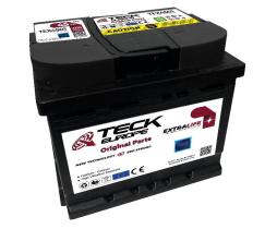 BATERIAS TECK TEX4501 - BATERÍA TECK EUROPE SERIE DYNAMIC 45AH. 360A + IZQUIERDA