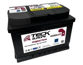 BATERIAS TECK TEX6001 - BATERÍA TECK EUROPE SERIE DYNAMIC 60AH. 500A + IZQUIERDA
