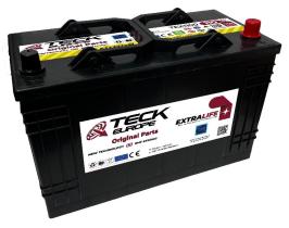 BATERIAS TECK TEX1101 - BATERÍA TECK EUROPE SERIE INDUSTRIAL 110AH. 750A + IZQUIERDA