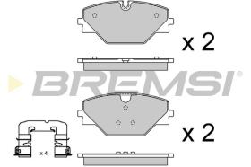 Bremsi BP4076 - PASTILLA DE FRENO | BRAKE PADS