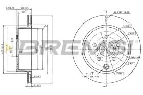 Bremsi CD6230V - DISCHI FRENO | BRAKE DISCS