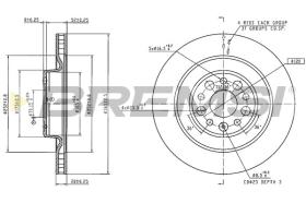 Bremsi CD6301V - DISCHI FRENO | BRAKE DISCS