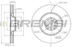 Bremsi CD6363V - DISCO DE FRENO | BRAKE DISCS