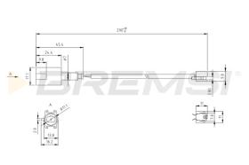 Bremsi WI0474 - SEGNALATORI | SENSORS