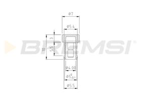 Bremsi WI0475 - AVISADOR DE FRENO | SENSORS