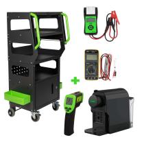JBM SERIE499E - CARRO PARA DIAGNÓSTICO + COMPROBADOR DE BAT CON IMPRESORA +