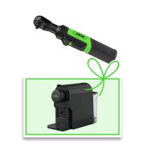JBM 54769-E - CARRACA DE 1/4 A BATERÍA - 3.6V CON CARGADOR + CAFETERA