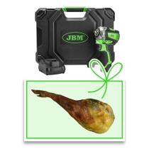 JBM 60059C-P - PISTOLA DE IMPACTO BRUSHLESS A BATERÍA 3/8"" 250NM CON MALET