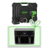 JBM 60061C-F - HERRAMIENTA DE CORTE INALÁMBRICA DE 12V CON MALETÍN + FREIDO