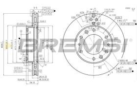 Bremsi CD6475V - DISCO DE FRENO | BRAKE DISCS
