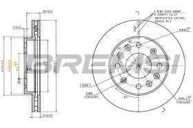 Bremsi CD6627V - DISCO DE FRENO | BRAKE DISCS
