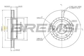 Bremsi CD6726V - DISCO DE FRENO | BRAKE DISCS