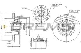Bremsi CD6789V - DISCO DE FRENO | BRAKE DISCS