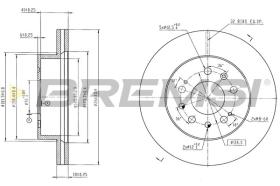 Bremsi CD6798V - DISCO DE FRENO | BRAKE DISCS