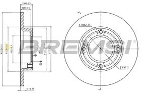 Bremsi CD6823S - DISCO DE FRENO | BRAKE DISCS