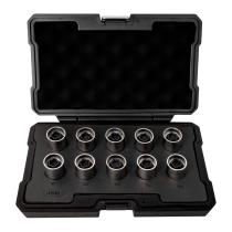 JBM 54822 - SET 10 LLAVES DE VASO PARA TORNILLOS DE BLOQUEO DE RUEDA TES