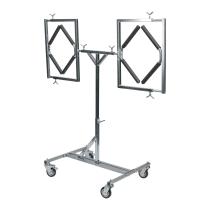 JBM 54959 - SOPORTE DOBLE AJUSTABLE PARA PINTAR LLANTAS