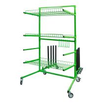 JBM 54962 - CARRO PARA PIEZAS AJUSTABLE CON SOPORTE PARA PANELES