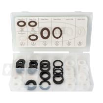 JBM 54929 - ESTUCHE DE ARANDELAS DE FIBRA Y NYLON 60PCS