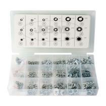 JBM 54939 - ESTUCHE DE ARANDELAS GROWER Y DENTADAS 720PCS