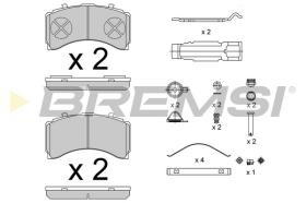 Bremsi BP7343 - PASTILLA DE FRENO | BRAKE PADS
