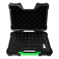 JBM 54814 - SET DE 32 LLAVES PARA TORNILLO BLOQUEO DE RUEDA PARA MERCEDE