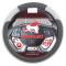 Pool Line 608152 - **CUBREVOLANTE POLIPIEL "FAST" COLOR NEGRO / ROJO MED. 37 -