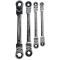 JBM 53023 - SET DE 4 LLAVES TORX ARTICULADA CON TRINQUETE